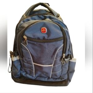SwissGear Black Blue And Grey Backpack